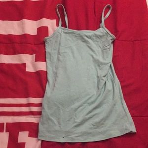 Teal tank top